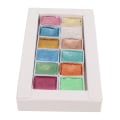 Miniatyrbilde 6 av 8: Glitter akvarellmaling Solid Packing Metal Macaron Color Art Painting Pearlescent akvarellmaling