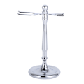 Miniatyrbillede 1 af 3: 1 stk New Fashion Legering barbermaskine barberbørster Stand Rack Ramme Holder Support 2#