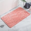 Miniatyrbild 1 av 3: Badrumsmatta Entrématta Halkfri Duschmatta WC Toalett Badkar Utgång Kök Vardagsrum Sovrum Rosa 40x60cm