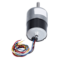 Miniatyrbilde 7 av 8: JGB37‑3525 DC 24V Motor Høy Vridning Hastighetsreduksjon Lav Støy Reversibel Børsteløs Girmotor 22RPM