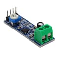 LM386 Effektförstärkarkort 200 Gånger Förstärkning Mono Ljud Effektförstärkarmodul 5V-12V