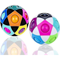 Miniatyrbild 1 av 5: Färgglada magic bollar - kul för alla åldrar! (2-pack)
