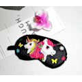 Miniatyrbild 3 av 5: Presentförpackning Unicorn ROSA Mjuk Ögonmask Bomullsögonbindel Rese Relax Sömnmask UK