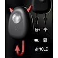 Miniatyrbilde 5 av 5: Exit Voice Broadcast Reminder Go Out Human Body Infrared Induction Cute Smart Electronics Black