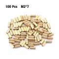 Pikkukuva 1 / 8: 100 kpl M2 messinki set tietokoneen emolevylle (M2*7)
