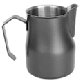 Miniatyrbilde 7 av 8: Melkeskummerkanne i rustfritt stål 304, 350 ml, svart