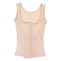 Korsett Bodyshaper för kvinnor Hög elastisk midja Bantande kroppsformande linne med frontknäppning (Khaki)XXL