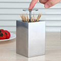 Miniatyrbillede 1 af 5: 304 rustfrit stål tandstikdispenser med automatisk tandstikdispenser