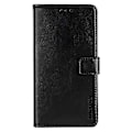 Miniatyrbillede 2 af 5: Til Samsung Galaxy A15 5G Etui Crazy Horse Tekstur Læder Wallet Cover-B6 Sort