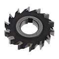 Miniatyrbillede 7 af 8: Fræser Højhastighedsstål Lige 14 tænder Face Mill Disc Punching Drilling Tool