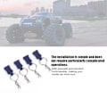 Miniatyrbild 7 av 7: 1/5 1/8 RC Car Body Shell Clip Pin Fixing Bracket Set Tillbehörsdelar Passar för Traxxas (mörkblå)