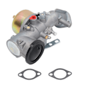 Miniatyrbillede 2 af 8: Plæneklipper Karburator Metal Motor Karburator til 491031 490499 491026 281707 12HP Motor