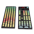 Miniatyrbilde 5 av 8: Keycaps PBT Translucent Sublimering Regnbue Gradient Mekanisk 108 Keycaps for 108/87/61 Key Keyboard Universal