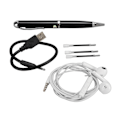 Miniatyrbillede 2 af 8: Pen Digital Voice Recorder One Key Recording HD Noise Reduction Portable Voice Activated Recorder for Learning Meetings 8G