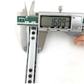 Pikkukuva 2 / 5: 2 kpl kylmävalssattua terästä, kuulalaakeroidut laatikon liukukiskot, 342 (33 cm) x 17 mm