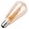 Miniatyrbild 4 av 8: E27 Brun Glas Retro LED-lampa Glödlampa Belysning Dekoration för Kaffehus 2W