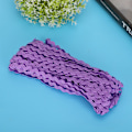 Pikkukuva 8 / 8: 2 kpl aaltoilevyä koristeluun S-muotoinen polyesteri violetti lahjapakkaus DIY ompelutarvike 8mm