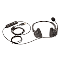 Miniatyrbillede 6 af 8: USB Business Headset ENC Støjreduktion Binaural Kablet Kontor Hovedtelefon med Højttaler Lydstyrke Justering Mikrofon Mute