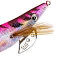 Miniatyrbild 7 av 8: Luminous Wood Shrimp Squid Hook Lures Shrimp Bait with Squid Jigs Hooks Cuttlefish Sleeve Jig Hooks Hard Artificial Lures