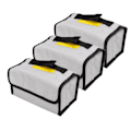 Miniatyrbillede 7 af 8: 3 stk. LiPo-batteri sikkerhedspose flammehæmmende høj temperaturbestandighed lithium batteripose
