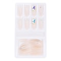 Miniatyrbilde 2 av 8: Gradient Fake Nails Tips Ferdig Fargede False Nails Tips Fake kunstig trykk på neglerF745-3