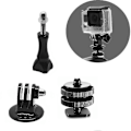 Miniatyrbilde 4 av 5: 1/4' Hot Shoe Adapter + Tripodfeste + Skrue For Gopro Hero 2 3 3+ Dslr Kameraer Zekai
