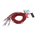 Miniatyrbillede 1 af 8: 8 LED-belysningssystemkit Simulering Blinkende lys til RC-fly Helikopter