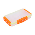 Miniatyrbilde 2 av 8: Fiske Agn Boks Liten Transparent Vanntett Fiskeutstyr Oppbevaringsboks Organizer