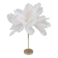 Miniatyrbilde 6 av 8: Fjær Bordlampe Touch Switch USB Struts Fjær Lampe 3 Farger dimming Skrivebordslampe med gull metall base 30 stk fjær