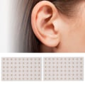 Miniatyrbillede 5 af 8: Magnetic Therapy Sticker Langt Infrarød Auricular Acupoint Magnet Treatment Patch