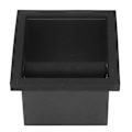 Miniatyrbillede 8 af 8: Kaffe Knock Box Grounds Bortskaffelsesbeholder Bundløs Embedded Flat Mouth Rustfrit stål