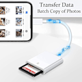 Miniatyrbild 2 av 5: För Apple Lightning till SD-kortläsare Plug and Play Adapter för iPhone iPad