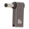 Miniatyrbild 3 av 8: Laptop laddare Adapter PD USB Typ C Hona I till DC Adapter 100w Aluminiumlegering Armbåge Notebook Power