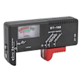 Miniatyrbild 2 av 8: Batteritestare Hög noggrannhet Bärbar storlek Enkel användning Tidsbesparande Batterikontroll för AA AAA D C 9V 1.5V Knappcell