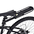 Miniatyrbillede 1 af 8: Cykel cykel aluminiumlegering hurtigudløser bagagebærer sæde bagerste hylde til cykling