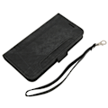 Miniatyrbillede 2 af 8: Wallet Phone Case til Iphone 14 PU Læder Wallet Flip Phone beskyttende etui med kortpladser Holder Hængende Reb