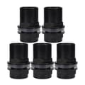 5 st/set PVC Akvarium Vattenrörskarv Rak Röranslutning Akvarietillbehör (40mm)