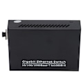 Miniatyrbillede 3 af 8: 2 porte Gigabit Ethernet-switch TBC‑MC3712E‑SFP Plug Play Stabile Robuste Computer-netværks-switche 100‑240VAU-stik