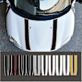 Pikkukuva 2 / 5: Auton konepellin tarra raidat tarrat sisustus Mini Cooper S Jcw R55 R56 R60 R61 F54 F55 F56 F60 Countryman lisävarusteet H