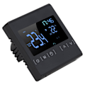 Miniatyrbild 6 av 8: Programmerbar digital termostat smart touch-skärm hemtermostat för svettångrum AC85V till 250V