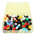 Miniatyrbild 7 av 8: Kemi Molecular Model Kit PP Balls H C O N S Cl Br P I Box Packed Molecular Structure Model for School Education
