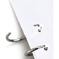 Miniatyrbillede 3 af 5: 12 stk. Sølv Bogringe, 3 Huller Metal Løsblad Binderinge, Ring Snap Split Hængslet