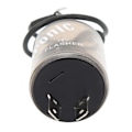 Miniatyrbilde 5 av 5: 2-pins elektronisk blinkrelé LED blinklys pærer relé DC12V Universal for bil motorsykkel