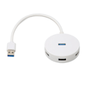 Miniatyrbillede 5 af 8: USB Hub 4 USB3.0 porte USB 3.0 splitter 5 Gbps transmission 10 TB stor kapacitet 4 port hub til Windows til OS X til Linux