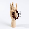 Miniatyrbillede 4 af 5: Træ Palm Leddresistent Mannequin Model til Kunstnere - 18cm
