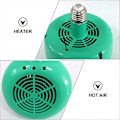 Miniatyrbillede 5 af 5: Varme Lampe til Kæledyr Kyllingehus Varmelegeme Temperatur Justerbar Rugelamper til Kylling Firben Skildpadde Akvarium Slange Grøn
