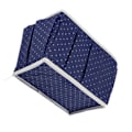 Miniatyrbillede 5 af 8: Dots Desktop Makeup Storage Box Kosmetisk Organizer Case Holder NOn woven (Mørkeblå)