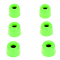 Miniatyrbild 2 av 8: 6st utbytesörspetsar Brusreducerande öronproppar med memory foam för 4,3 mm-6,0 mm hörlurar Grön