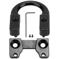 Miniatyrbild 1 av 8: Aluminiumlegering D Loop Ring Shooting Compound Bow Release Bowstring Spänne Tillbehör Svart