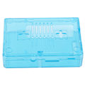 Miniatyrbillede 2 af 8: Skal Beskyttende Frosted Box Case Cover ABS til Raspberry Pi 3B 3B+ D Style med Skrue (Blå)